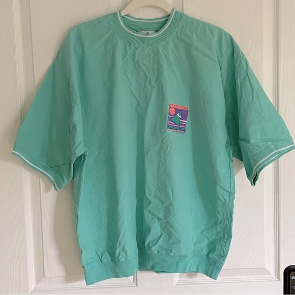 Vintage Other - Vintage 80s Bye Bye Alcapulco teal shirt